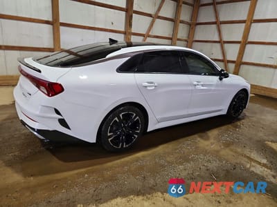 Trzecie zdjęcie samochodu z tyłu: 2022 KIA K5 GT LINE VIN:5XXG64J27NG099037 - miniatura