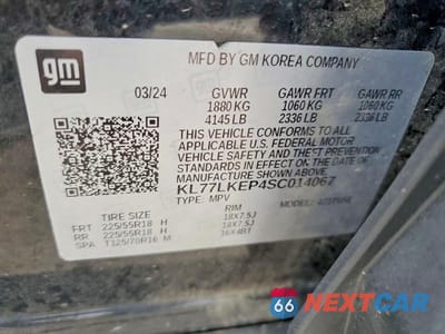 Zdjęcie 13 z 13 samochodu: 2025 CHEVROLET TRAX ACTIV VIN:KL77LKEP4SC014067 - miniatura