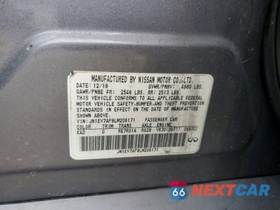 Zdjęcie 12 z 12 samochodu: 2020 INFINITI Q50 3.0T LUXE VIN:JN1EV7AP9LM206171 - miniatura