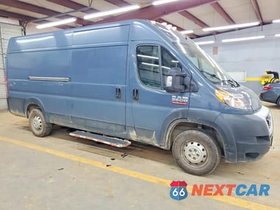 Czwarte zdjęcie samochodu z boku: 2021 RAM PROMASTER 3500 DELIVERY VAN VIN:3C6MRVJG2ME549316 - miniatura