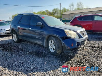 Czwarte zdjęcie samochodu z boku: 2008 GMC ACADIA VIN:1GKER13748J230676 - miniatura