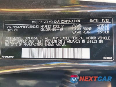 Zdjęcie 12 z 12 samochodu: 2015 VOLVO S60 PREMIER VIN:YV126MFB9F2301283 - miniatura
