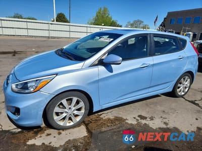 2014 HYUNDAI ACCENT SE KMHCU5AE6EU160095 - główne zdjęcie licytacji z USA - miniatura