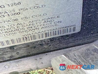 Zdjęcie 15 z 15 samochodu: 2021 AUDI Q5 PREMIUM VIN:WA1AAAFY5M2056668 - miniatura