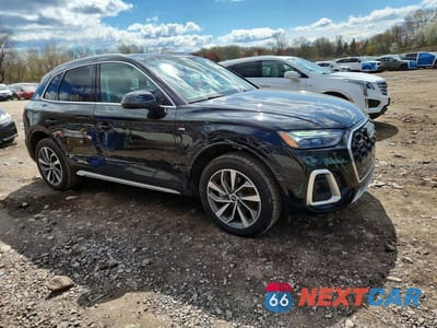 Czwarte zdjęcie samochodu z boku: 2022 AUDI Q5 PREMIUM PLUS 45 VIN:WA1EAAFY4N2106818 - miniatura