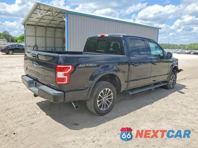 Trzecie zdjęcie samochodu z tyłu: 2018 FORD F150 SUPERCREW VIN:1FTEW1CP6JKE21455 - miniatura