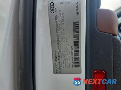 Zdjęcie 12 z 12 samochodu: 2018 AUDI A4 TECH PREMIUM VIN:WAUKMAF4XJA219831 - miniatura