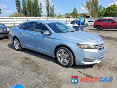 Czwarte zdjęcie samochodu z boku: 2014 CHEVROLET IMPALA LS VIN:1G11Y5SL3EU147021 - miniatura