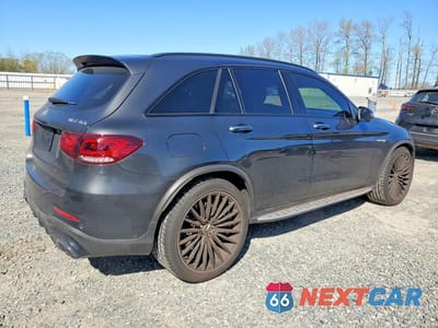 Trzecie zdjęcie samochodu z tyłu: 2020 MERCEDES-BENZ GLC 63 4MATIC AMG VIN:W1N0G8JBXLF838492 - miniatura
