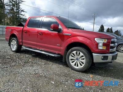 Czwarte zdjęcie samochodu z boku: 2016 FORD F150 SUPERCREW VIN:1FTEW1EG9GFA40424 - miniatura