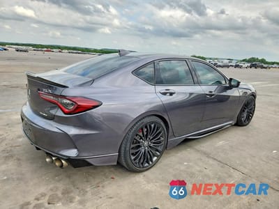Trzecie zdjęcie samochodu z tyłu: 2021 ACURA TLX TYPE S VIN:19UUB7F01MA001817 - miniatura