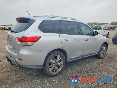 Trzecie zdjęcie samochodu z tyłu: 2013 NISSAN PATHFINDER S VIN:5N1AR2MN1DC653206 - miniatura