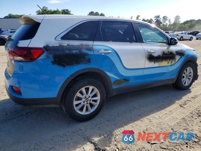 Trzecie zdjęcie samochodu z tyłu: 2020 KIA SORENTO S VIN:5XYPGDA51LG614873 - miniatura