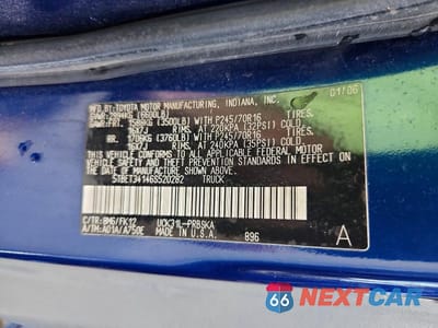 Zdjęcie 12 z 12 samochodu: 2006 TOYOTA TUNDRA SR5 VIN:5TBET34146S520282 - miniatura