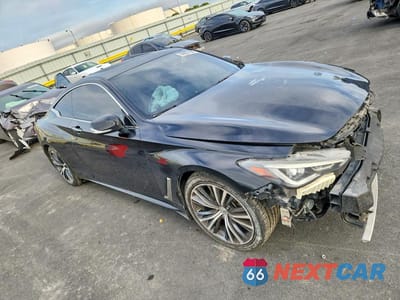 Czwarte zdjęcie samochodu z boku: 2018 INFINITI Q60 3.0T LUXE VIN:JN1EV7EL0JM390856 - miniatura