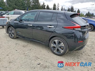 Drugie zdjęcie samochodu z przodu: 2019 NISSAN LEAF SV VIN:1N4AZ1CPXKC320748 - miniatura