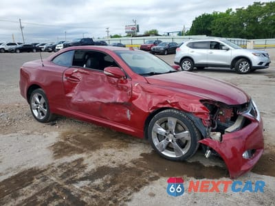 Czwarte zdjęcie samochodu z boku: 2011 LEXUS IS 350 VIN:JTHFE2C25B2506837 - miniatura