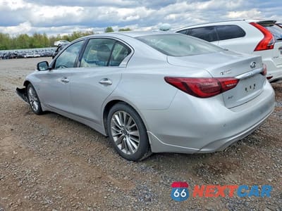 Drugie zdjęcie samochodu z przodu: 2019 INFINITI Q50 3.0T LUXE VIN:JN1EV7AR0KM557874 - miniatura