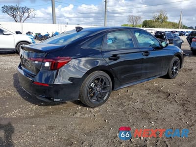 Trzecie zdjęcie samochodu z tyłu: 2026 HONDA CIVIC SPORT VIN:2HGFE4F83TH329583 - miniatura