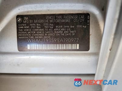 Zdjęcie 12 z 12 samochodu: 2009 BMW 328 IT VIN:WBAUT93599A190972 - miniatura