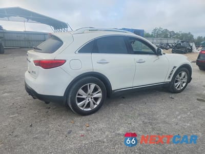 Trzecie zdjęcie samochodu z tyłu: 2012 INFINITI FX35 BASE VIN:JN8AS1MU4CM121875 - miniatura