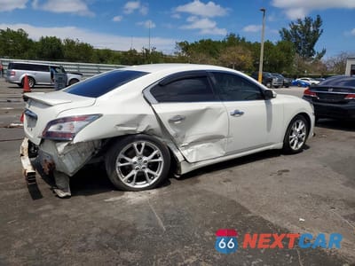 Trzecie zdjęcie samochodu z tyłu: 2012 NISSAN MAXIMA 3.5 S VIN:1N4AA5APXCC806141 - miniatura