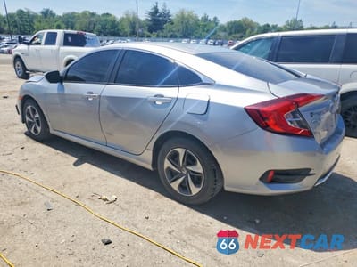 Drugie zdjęcie samochodu z przodu: 2019 HONDA CIVIC LX VIN:2HGFC2F6XKH601828 - miniatura