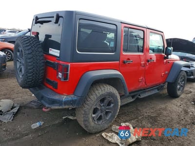 Trzecie zdjęcie samochodu z tyłu: 2018 JEEP WRANGLER VIN:1C4BJWFG8JL842517 - miniatura