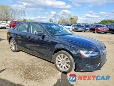 Czwarte zdjęcie samochodu z boku: 2014 AUDI A4 PREMIUM VIN:WAUBFAFL1EN035927 - miniatura