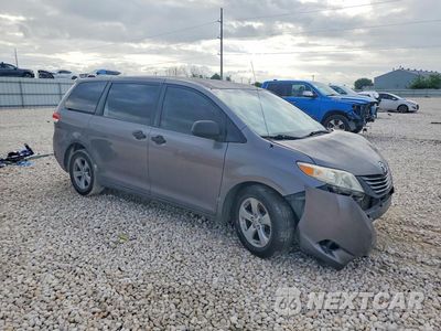 Czwarte zdjęcie samochodu z boku: 2011 TOYOTA SIENNA BASE 7-PASSENGER VIN:5TDKA3DC8BS002817 - miniatura