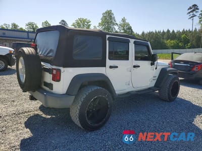 Trzecie zdjęcie samochodu z tyłu: 2014 JEEP WRANGLER UNLIMITED SPORT VIN:1C4BJWDG6EL159319 - miniatura