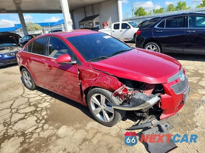 Czwarte zdjęcie samochodu z boku: 2014 CHEVROLET CRUZE LT VIN:1G1PE5SB8E7407034 - miniatura