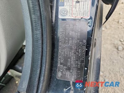 Zdjęcie 13 z 13 samochodu: 2009 KIA SPECTRA LX VIN:KNAFE222695667528 - miniatura