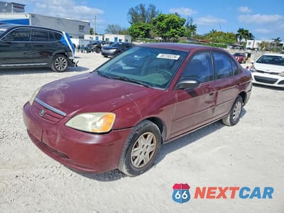 2003 HONDA CIVIC LX 2HGES16543H553146 - główne zdjęcie licytacji z USA - miniatura
