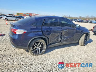Trzecie zdjęcie samochodu z tyłu: 2016 MERCEDES-BENZ GLE COUPE 450 4MATIC VIN:4JGED6EB9GA029732 - miniatura