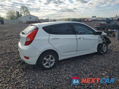 Trzecie zdjęcie samochodu z tyłu: 2014 HYUNDAI ACCENT GS VIN:KMHCT5AE7EU188510 - miniatura