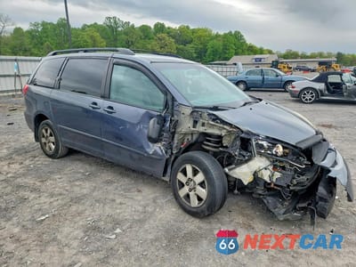 Czwarte zdjęcie samochodu z boku: 2010 TOYOTA SIENNA LE 7-PASSENGER VIN:5TDKK4CC4AS330173 - miniatura