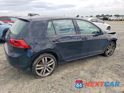 Trzecie zdjęcie samochodu z tyłu: 2015 VOLKSWAGEN GOLF VIN:3VW217AU5FM025611 - miniatura