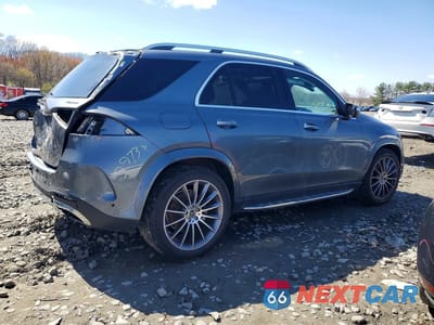 Trzecie zdjęcie samochodu z tyłu: 2022 MERCEDES-BENZ GLE 350 4MATIC VIN:4JGFB4KB9NA601320 - miniatura