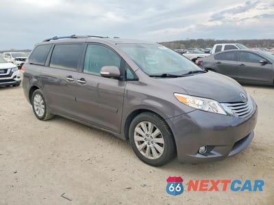 Czwarte zdjęcie samochodu z boku: 2013 TOYOTA SIENNA LIMITED 7-PASSENGER VIN:5TDDK3DC9DS068026 - miniatura
