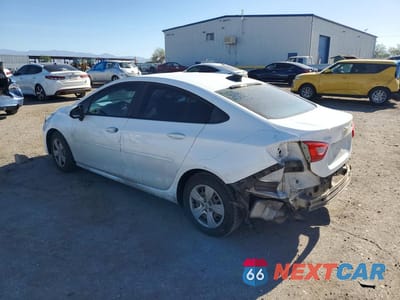 Drugie zdjęcie samochodu z przodu: 2017 CHEVROLET CRUZE LS VIN:1G1BC5SM2H7168909 - miniatura