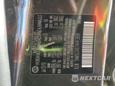 Zdjęcie 13 z 13 samochodu: 2010 HYUNDAI SANTA FE GLS VIN:5NMSG3AB7AH413699 - miniatura