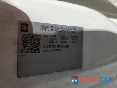 Zdjęcie 12 z 12 samochodu: 2023 GMC SAVANA BOX TRUCK VIN:7GZ37TC76PN007067 - miniatura