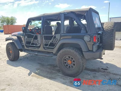Drugie zdjęcie samochodu z przodu: 2016 JEEP WRANGLER UNLIMITED SPORT VIN:1C4BJWDG4GL255694 - miniatura