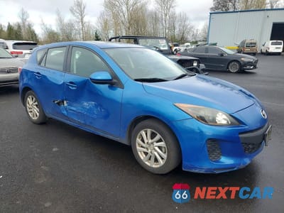 Czwarte zdjęcie samochodu z boku: 2012 MAZDA 3 I VIN:JM1BL1L8XC1677160 - miniatura