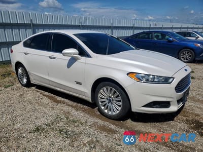 Czwarte zdjęcie samochodu z boku: 2014 FORD FUSION TITANIUM PHEV VIN:3FA6P0SU1ER356802 - miniatura