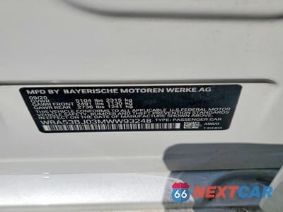 Zdjęcie 12 z 12 samochodu: 2021 BMW 540 I VIN:WBA53BJ03MWW93248 - miniatura