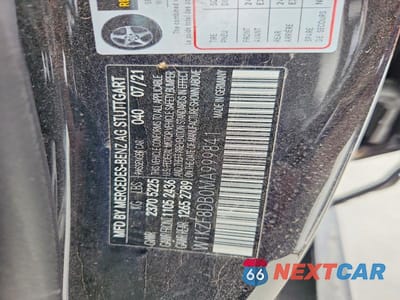 Zdjęcie 12 z 12 samochodu: 2021 MERCEDES-BENZ E 350 VIN:W1KZF8DB0MA999841 - miniatura
