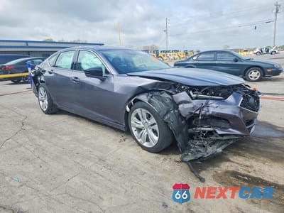 Czwarte zdjęcie samochodu z boku: 2023 ACURA TLX TECHNOLOGY VIN:19UUB5F4XPA000869 - miniatura