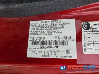 Zdjęcie 12 z 12 samochodu: 2014 FORD MUSTANG VIN:1ZVBP8AM1E5239584 - miniatura